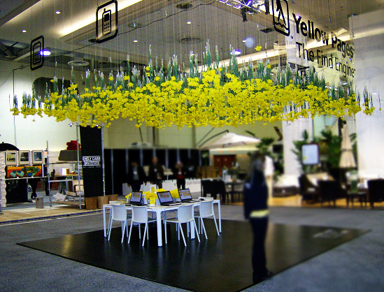 Emily Carr display for Yellowpages at IDS West 2008 Emily Carr display for Yellowpages at IDS West 2008