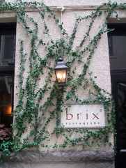 Greenscape Design exterior climbing ivy foliage Brix Restaurant courtyard