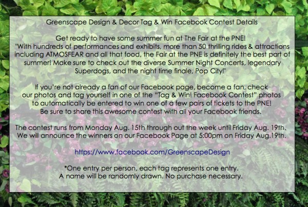 GreenscapeFacebookTagandWin