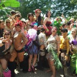 Vancouver Pride Greenscape Design Float group