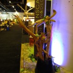 Greenscape Design IDSwest booth Driftwood Arrangement