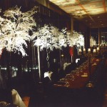Greenscape Design Ice Crystal Tree Backdrop Decor