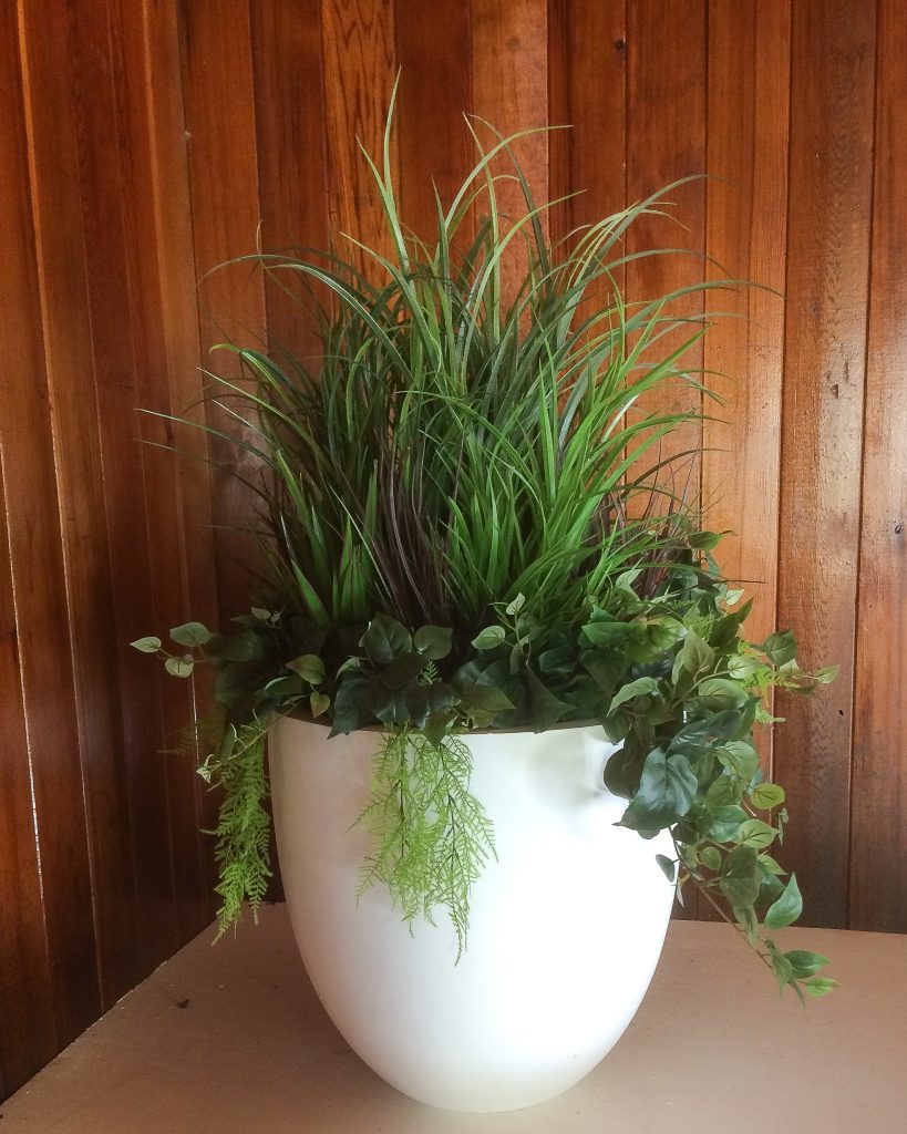 Artificial Mixed Potted Greenery // Commercial Lobby Greenscape